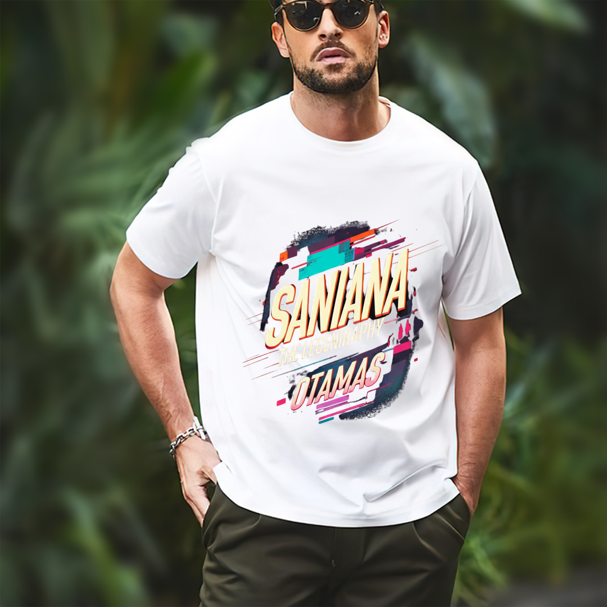 Saniana Neon Burst T-Shirt