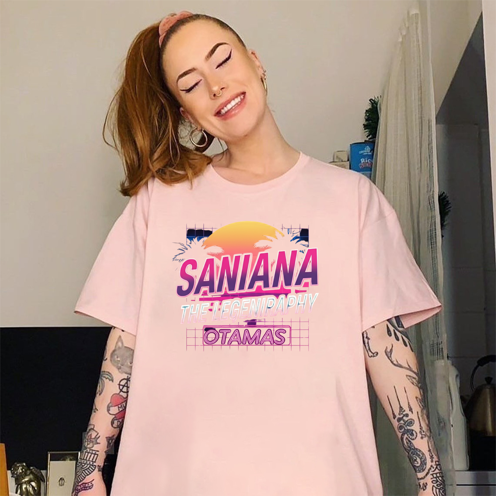 Saniana Palm Paradise T-Shirt