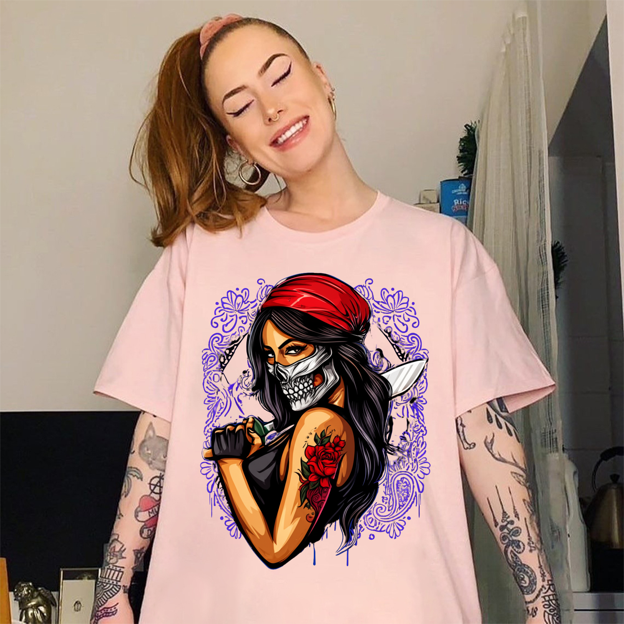 Bloody Rose Outlaw T-Shirt